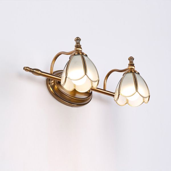 LED American vanity Mirror Headlight multicolor mirror cabinet Glass Wall lamp mirror wrought iron lamps (WH-MR-71)
