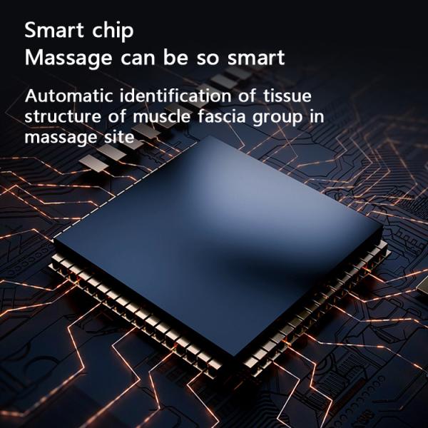 Мини-массажный пистолет для городского фитнеса с двойной ручкой Ударный массажный пистолет для глубоких тканей