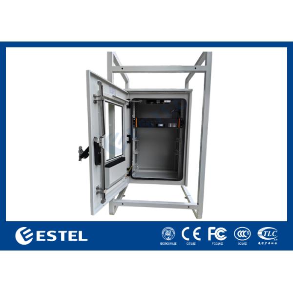 Outdoor Telecom Power Cabinet with Rectifiers and MPPTs for Coal Plant and Mine Yard 9kW to 18kW Scalable