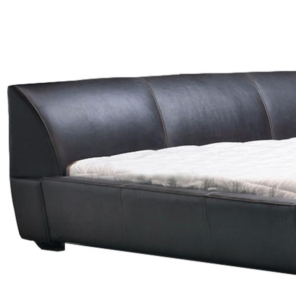 Multiscene Modern Queen Size Bed Leather Platform Anti Abrasion Practical
