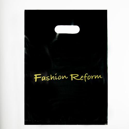 OEM / ODM Patch Plastic Handle Bags Recycled Eco Friendly Bags