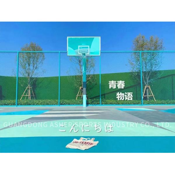 Устойчивое основания тангажа площадки для бадминтона винила PU кремния резиновое справляясь УЛЬТРАФИОЛЕТОВОЕ