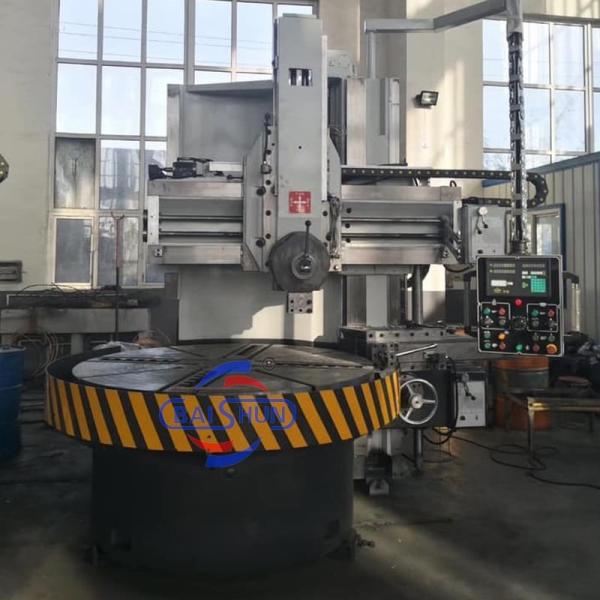 C5125 Metal Cnc Vertical Turret Lathe Single Column Metal Processing