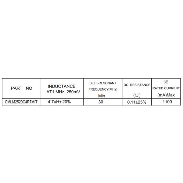 Magnetic Beads Multilayer Power Inductor Ceramic High Power