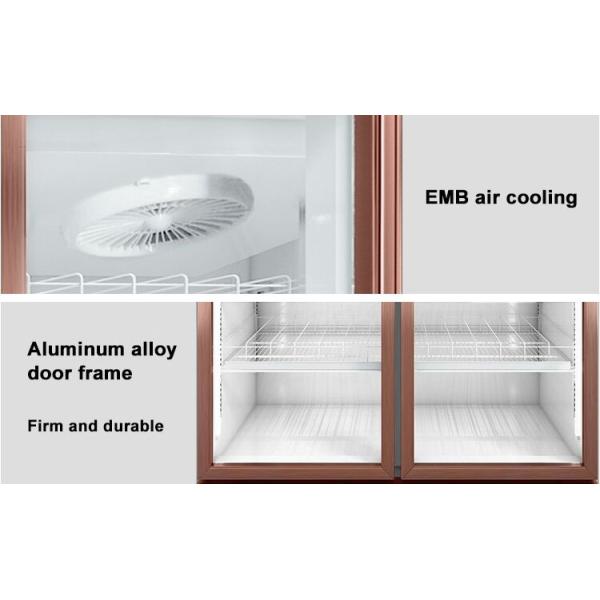 Одиночная дверь коммерчески чистосердечное Фезер для Редбулл и водяного охлаждения молока