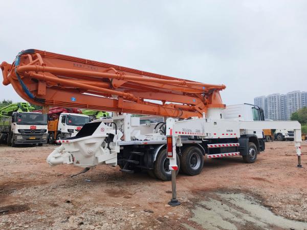 ZOOMLION 2013 Year Concrete Pump Truck 38 M For Sale Used But Stable Condition