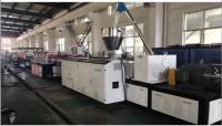 Extrudeuse à mousse de profilés en PVC en plastique WPC Widows Door Frame Floors PP PE PC Hollow Board Sealing Strip ABS PMMA Profile Extrusion Line