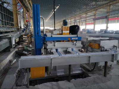 LDU 720C Launder Rotary Degassing Process To Refine Aluminium Three Rotor
