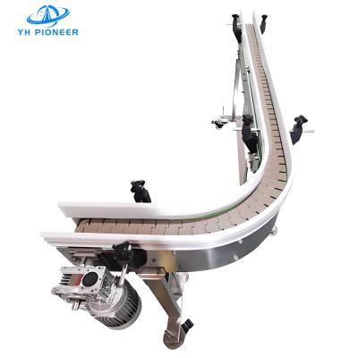 Customizable Steel Frame Turning Conveyor Chain Plate With POM Belt Material