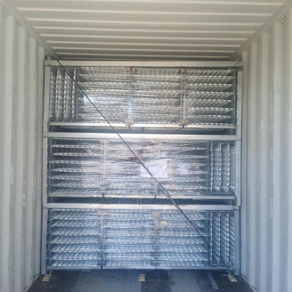 Reja resistente 8 Diamond Plank Galvanized Safety del puntal del apretón Q235