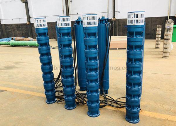 Bomba de água submergível industrial 160m3/H do poço profundo da eficiência elevada 200m3/H