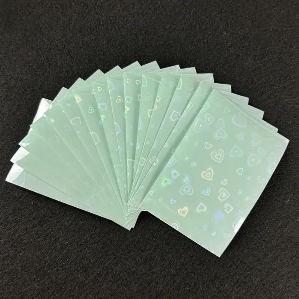 Custom Printed Holographic Card Sleeves Personalized Plastic Bags