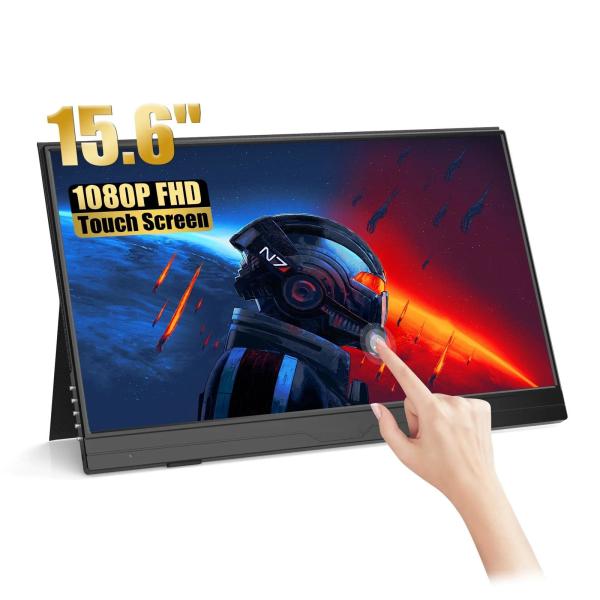 Ультратонкий портативный сенсорный экран для игр FHD USB Type C для смартфонов
