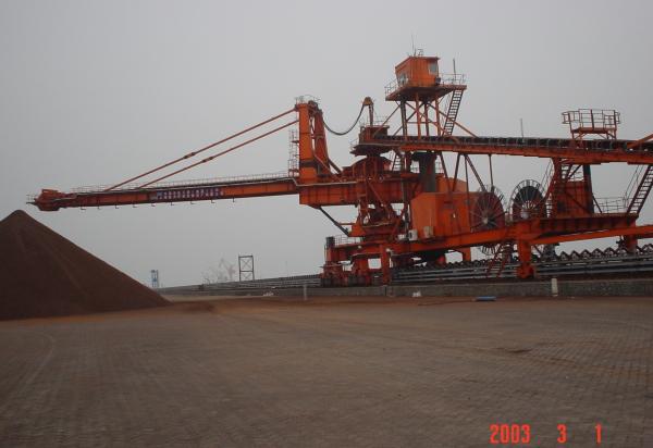 Tipo da ponte do equipamento do empilhador e do Reclaimer da roda da cubeta