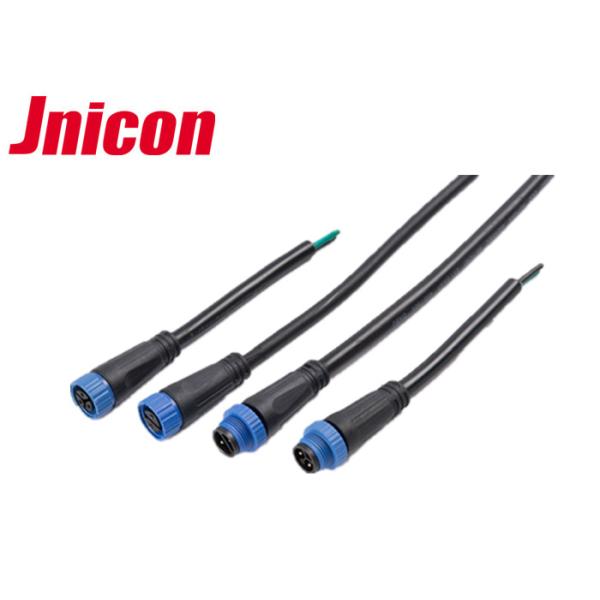 Jnicon 2 Pin Outdoor Cable Connector 300V 10A Underground IP68 Easy Assemble