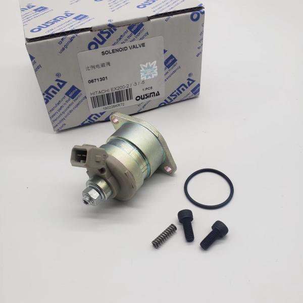OUSIMA Valves Solenoid Hydraulic Valve 0671301 For Hitachi EX200-2 EX200-3 EX200-5 Excavator