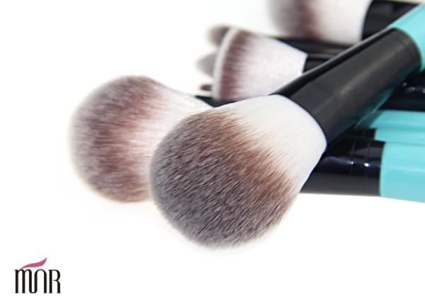 Eye Shadow Eyeliner Professional Makeup Brush Set With Leather Cosmetic Bag