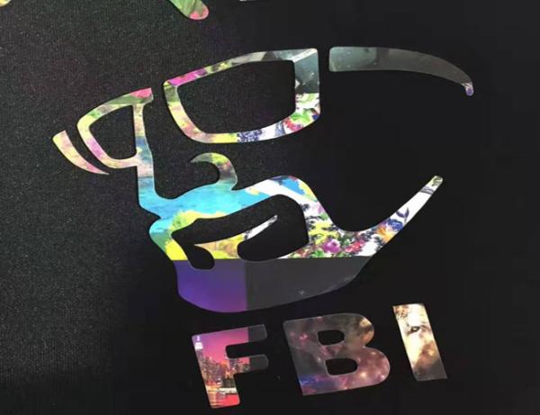 Multi filme da transferência térmica das cores para sapatas/efeitos holograma da camisa