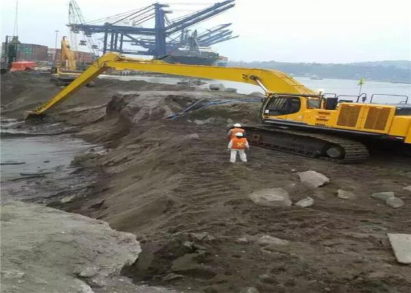 Durable Digging Long Reach Excavator Booms And Stick For Dredging River Depth