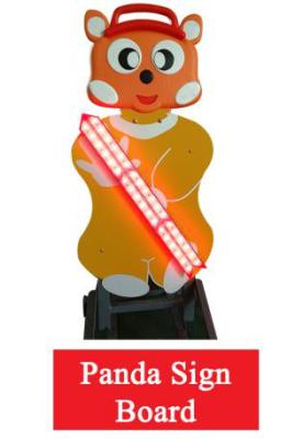 LED Strobe Mode Flashing Directional Sign Board with Arrow Board