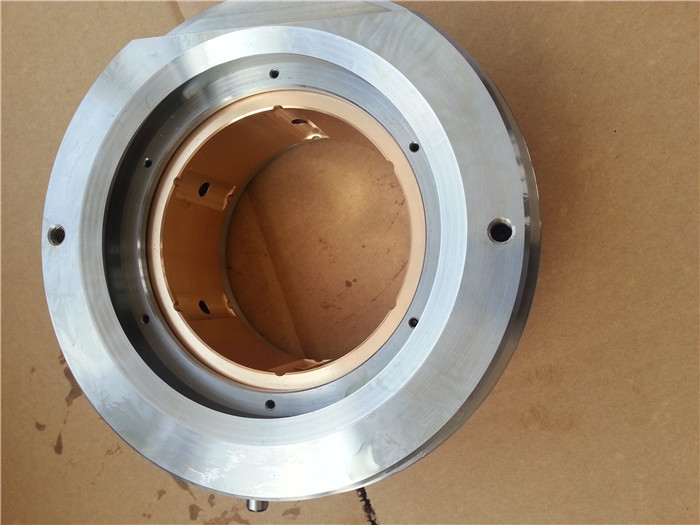 Copper Bar Turbo Spare Parts , Small Thrust Bearings High Speed Various Thickness