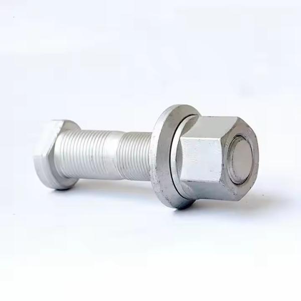 Hexagon Bolt Nut Kit For Truck Wheel M22x1.5x110mm 10.9 12.9 Grade