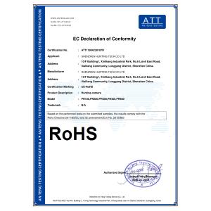 Shenzhen Hunting Tech Co., Ltd. Certificaciones
