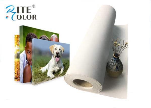 Cartaz exterior que imprime Matte Polyester Inkjet Canvas Blank 280gsm branco