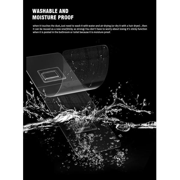 SS201 Wall Bath Accessories Chrome Holder For Shower 10kg Loading Kitchen Wall Rack