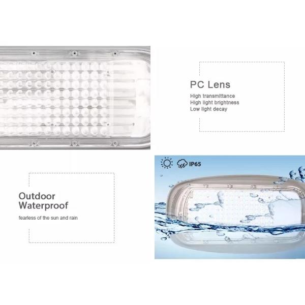 Grey Waterproof LED Street Lights 180 Degree Beam Angle 150W High Brightness