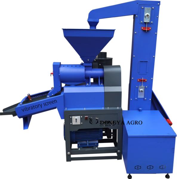 питание машины коммерчески мозоли мельницы риса 650kg/H Dehusking автоматическое