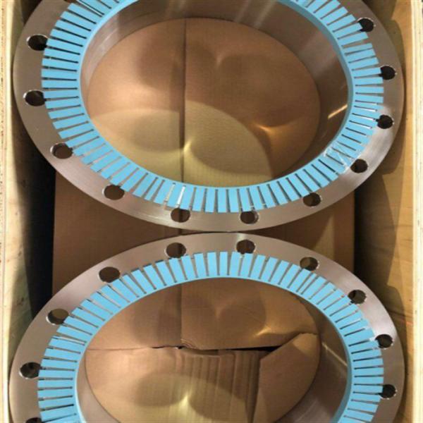 SO Flange, FFFE, BE, 8, S-10S, CL300, ASME-B16.5, ASTM A182 Gr.F 44 (UNS $31254)