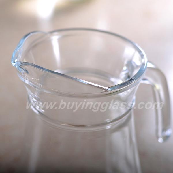 Bistro Water Glass Pitcher Dishwasher Safe 100 Percent Recyclable With Stopper