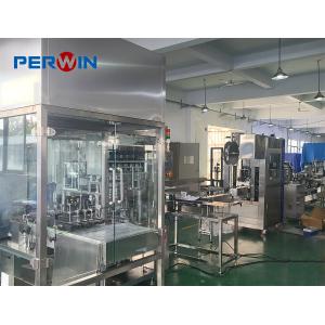 Servo Motor Driven Animal Sera Filling Machine with Bottle Separating Method