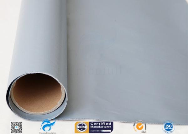 Tela revestida 7628 0.25mm da fibra de vidro do silicone cinzento para a isolação elétrica