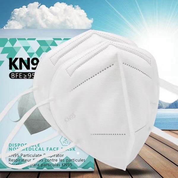 KN95 Face Mask Anti Dust And Haze Breathing Valve Face Non-Woven Disposable Mask Wholesale