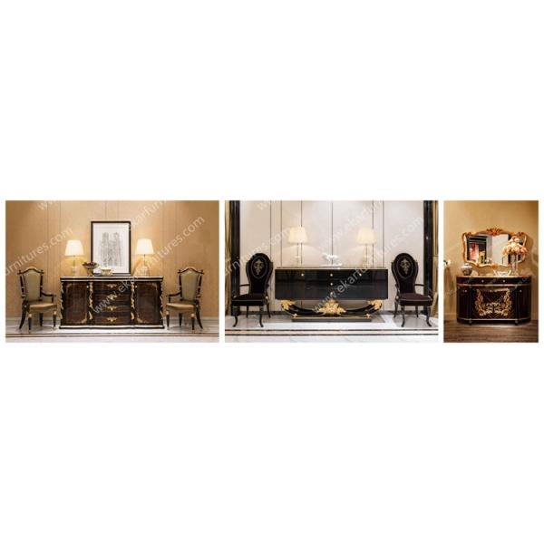 Alibaba wholesale modern dining room black sideboard TH023