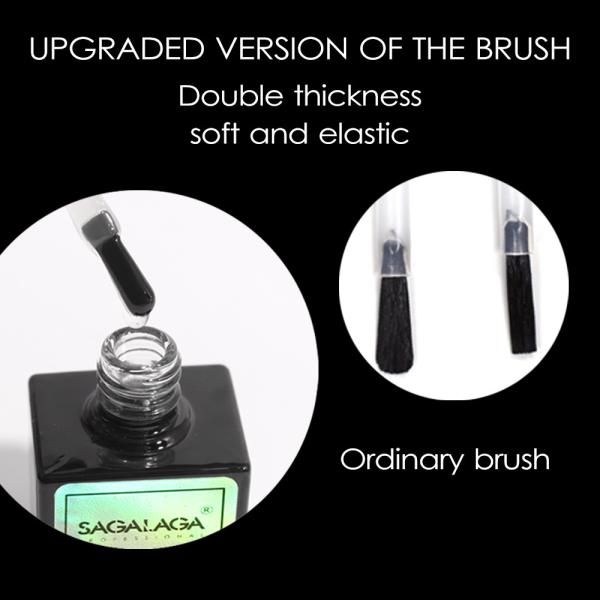 Nail Art Products 15ml Square Bottle Rubber Base Coat with Strong Adhesive and LED Lamp 30s Cure Time at Affordable