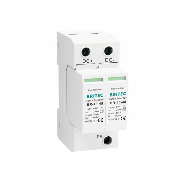 BR-40 24 PV Surge Arrester DC surge protector dispositivo de proteção solar