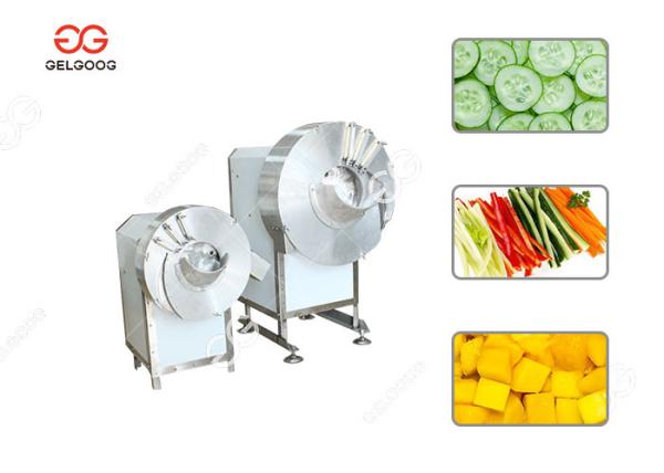 304  Stainless Steel Fruit And Vegetable Cutting Machine With Cuber Slicer Shredder Shape