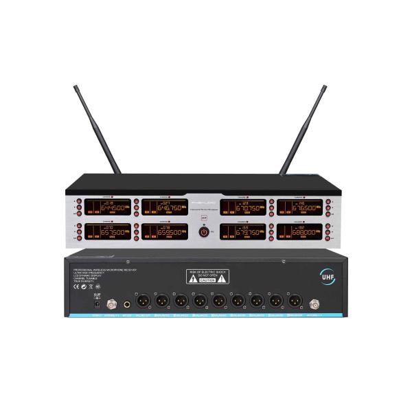 Cordless Karaoke Conference Wireless Microphone System Portable