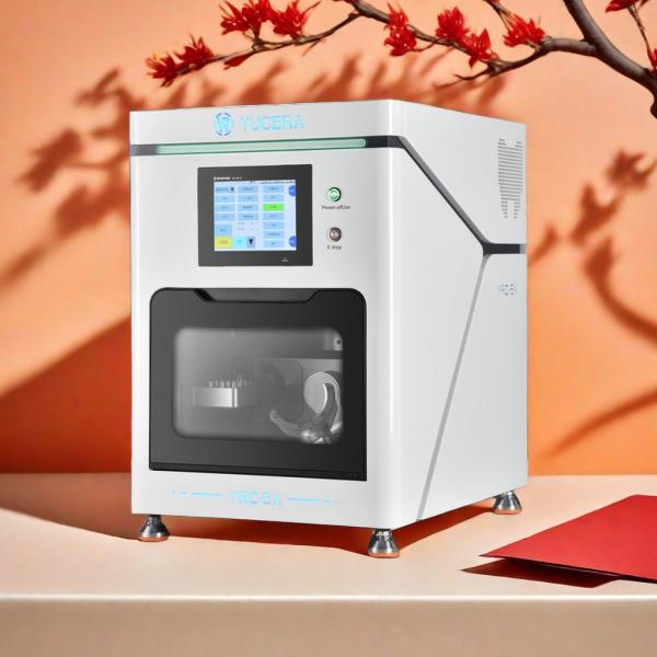 Yucera Bench Top Dental CNC Milling Machine CAD CAM 5 Axis Zirconia Metal Milling Lab Tools China OEM