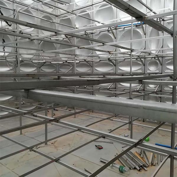 Collapsible Huge Capacity Above Ground Water Tank Construction Team Service