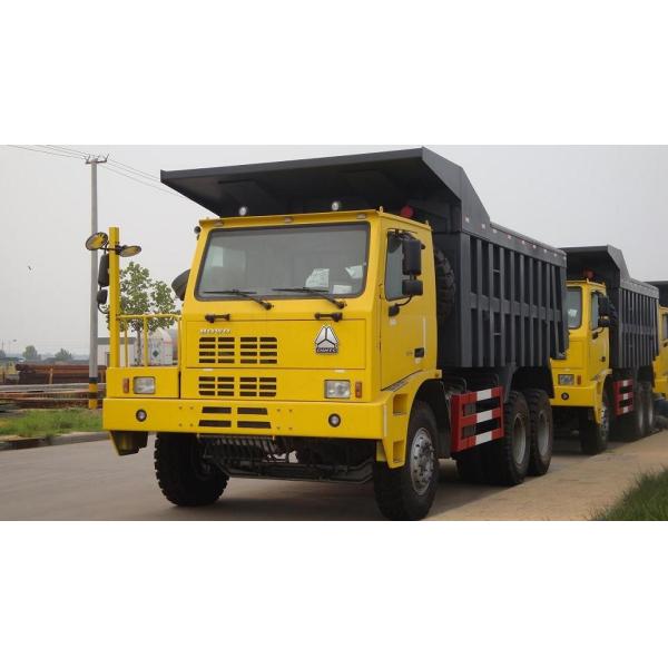 336hp Red Left Hand Drive Dump Truck 6x4 Sinotruk Howo7 Brand URO II Emission