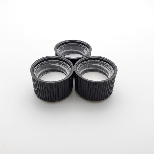 Ribbed Closure 20mm Screw Cap , Child Proof Pill Bottle Lid