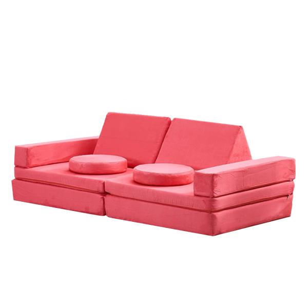 Mail Packing Y Square Type Carbon Fiber Combination Children's Sofa Foam Modern Sofa for Living Room