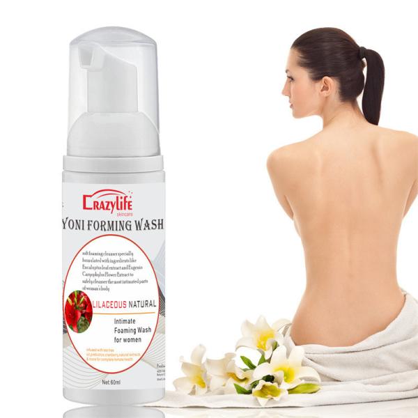Мытье Yoni лилии запаха продуктов заботы кожи OEM нюха Unscented гинекологическое пенясь
