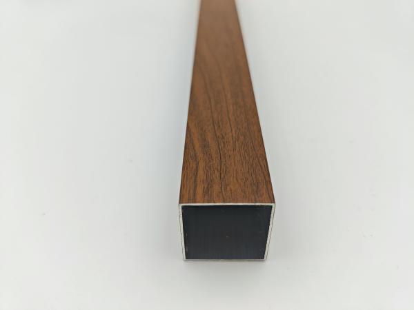 Decorative Aluminum Curtain Wall Profile Rectangular Extruded Aluminum Square Tube Profiles