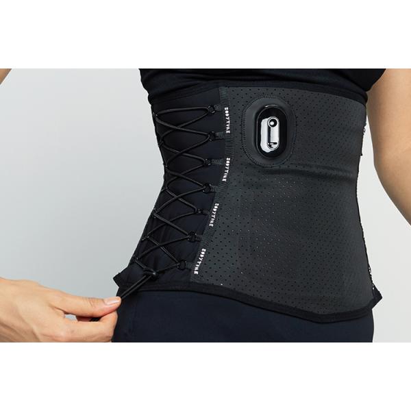 Прибор фитнеса Microcurrent пригодный для носки EMS резинового жирного горящего waistband