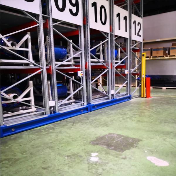 Sistema de estanterías móviles ODM sin rieles 1.5kw para uso industrial